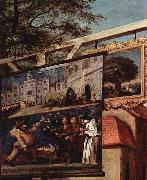 William Hogarth Wahlzyklus oil painting reproduction